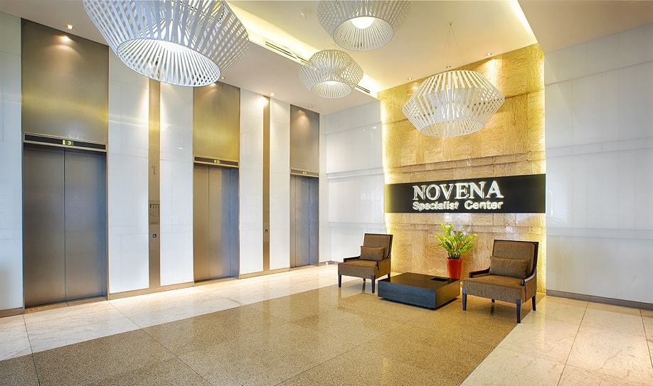 Novena Specialist Center Courtyard